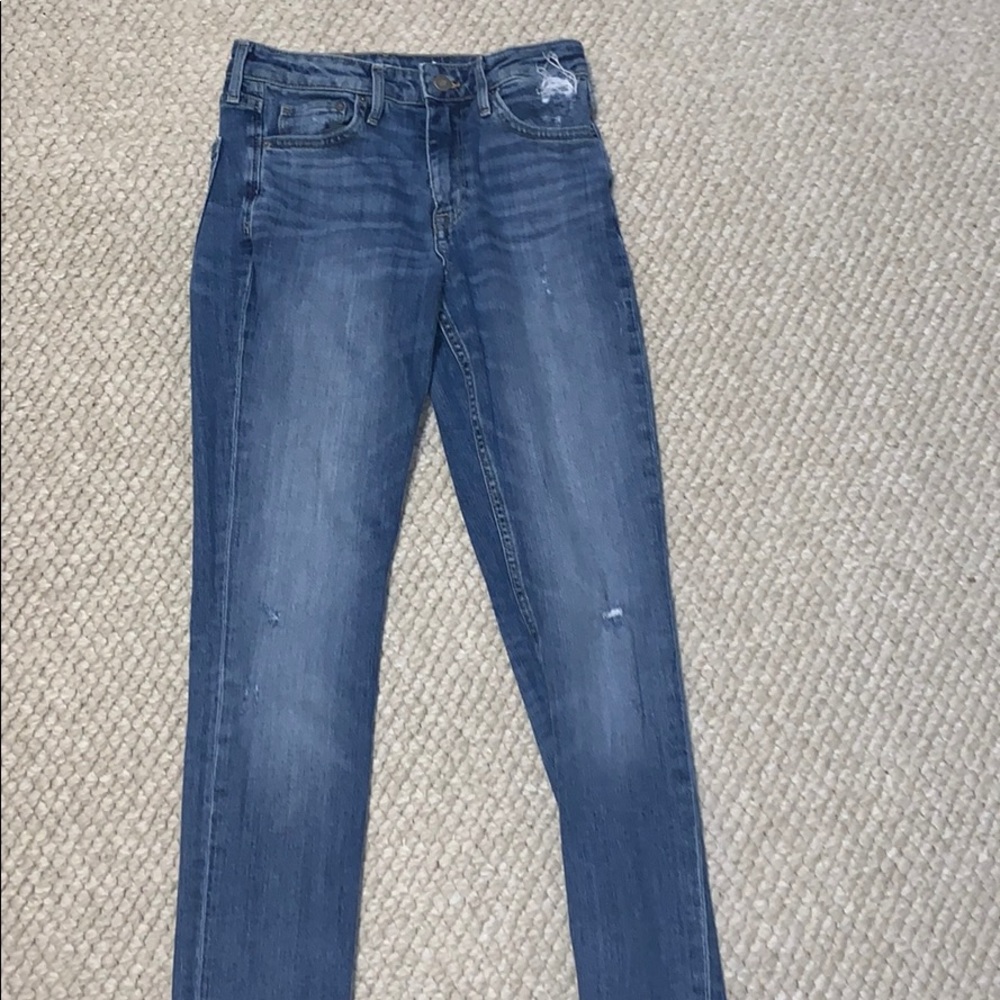 Medium wash jeans!